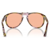 Persol - JW Anderson - Riciclato Maculato Rosa Scuro / Rosa Chiaro - Occhiali da Sole - Persol Eyewear