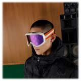 Gucci - GG Ski Mask - Ivory White Orange Pink - Gucci Eyewear