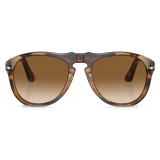 Persol - JW Anderson - Riciclato Maculato Marrone / Trasparente Sfumato Marrone - Occhiali da Sole