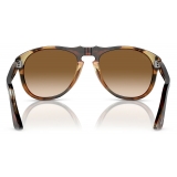 Persol - JW Anderson - Riciclato Maculato Marrone / Trasparente Sfumato Marrone - Occhiali da Sole