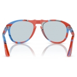 Persol - JW Anderson - Dark Tortoise / Blue Vintage - Sunglasses - Persol Eyewear
