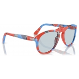 Persol - JW Anderson - Dark Tortoise / Blue Vintage - Sunglasses - Persol Eyewear