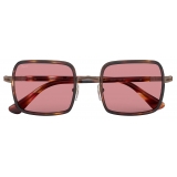 Persol - PO2475S - Bordeaux Striato Marrone-Verde / Viola - Occhiali da Sole - Persol Eyewear