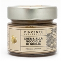 Vincente Delicacies - Crema alle Nocciole di Sicilia - Creme Spalmabili Artigianali - 90 g