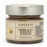 Vincente Delicacies - Crema alle Nocciole di Sicilia - Creme Spalmabili Artigianali - 90 g