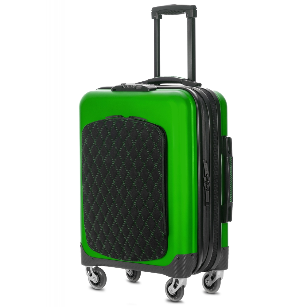 Avvenice - Aura - Aluminum and Carbon Fiber Trolley - Green - Handmade ...