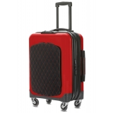 Avvenice - Aura - Aluminum and Carbon Fiber Trolley - Red - Handmade in Italy - Exclusive Luxury Collection