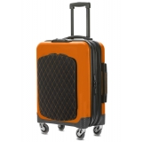 Avvenice - Aura - Aluminum and Carbon Fiber Trolley - Orange - Handmade in Italy - Exclusive Luxury Collection