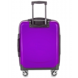 Avvenice - Aura - Aluminum and Carbon Fiber Trolley - Purple - Handmade in Italy - Exclusive Luxury Collection