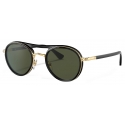 Persol - PO2485S - Gold/Black / Green - Sunglasses - Persol Eyewear