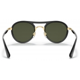 Persol - PO2485S - Gold/Black / Green - Sunglasses - Persol Eyewear