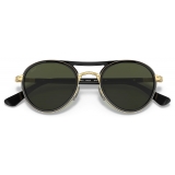 Persol - PO2485S - Oro/Nero / Verde - Occhiali da Sole - Persol Eyewear