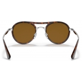 Persol - PO2485S - Gunmetal/Havana / Brown - Sunglasses - Persol Eyewear