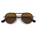 Persol - PO2485S - Gunmetal/Havana / Marrone - Occhiali da Sole - Persol Eyewear