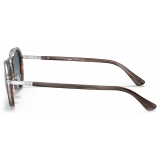 Persol - PO2485S - Striped Grey Gradient Striped Brown / Blue Gradient - Sunglasses - Persol Eyewear