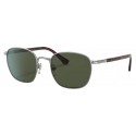 Persol - PO2476S - Gunmetal / Green - Sunglasses - Persol Eyewear