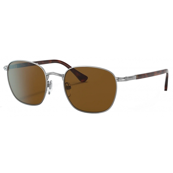 Persol - PO2476S - Gunmetal / Polarized Brown - Sunglasses - Persol Eyewear