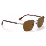 Persol - PO2476S - Gunmetal / Polarized Brown - Sunglasses - Persol Eyewear