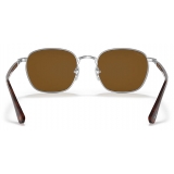 Persol - PO2476S - Gunmetal / Polarized Brown - Sunglasses - Persol Eyewear