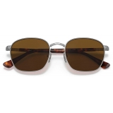 Persol - PO2476S - Gunmetal / Polarized Brown - Sunglasses - Persol Eyewear