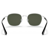 Persol - PO2476S - Silver / Green - Sunglasses - Persol Eyewear