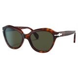 Persol - PO0582S - Havana / Green - Sunglasses - Persol Eyewear