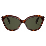 Persol - PO0582S - Havana / Green - Sunglasses - Persol Eyewear