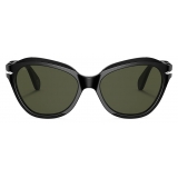 Persol - PO0582S - Black / Green - Sunglasses - Persol Eyewear