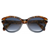 Persol - PO0582S - Marrone Tartarugato - Blu Opale / Blu Sfumato Grigio - Occhiali da Sole - Persol Eyewear