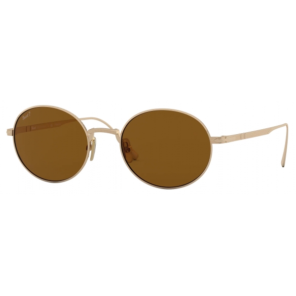 Persol - PO5001ST - Gold / Polarized Brown - Sunglasses - Persol Eyewear