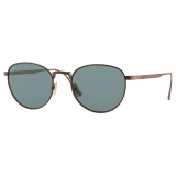 Persol - PO5002ST - Bronzo / Polarized Azzurro - Occhiali da Sole - Persol Eyewear