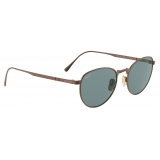 Persol - PO5002ST - Bronze / Polarized Light Blue - Sunglasses - Persol Eyewear