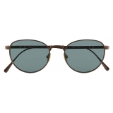 Persol - PO5002ST - Bronze / Polarized Light Blue - Sunglasses - Persol Eyewear