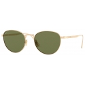 Persol - PO5002ST - Gold / Green - Sunglasses - Persol Eyewear