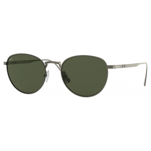 Persol - PO5002ST - Pewter / Green - Sunglasses - Persol Eyewear