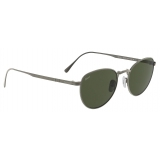 Persol - PO5002ST - Pewter / Green - Sunglasses - Persol Eyewear