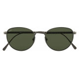 Persol - PO5002ST - Pewter / Green - Sunglasses - Persol Eyewear