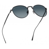 Persol - PO5002ST - Matte Black / Blue Gradient - Sunglasses - Persol Eyewear