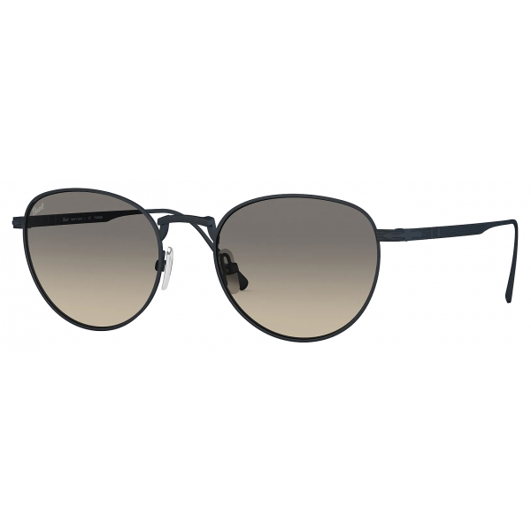 Persol - PO5002ST - Blu Navy Spazzolato / Sfumato Grigio - Occhiali da Sole - Persol Eyewear