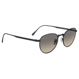 Persol - PO5002ST - Blu Navy Spazzolato / Sfumato Grigio - Occhiali da Sole - Persol Eyewear