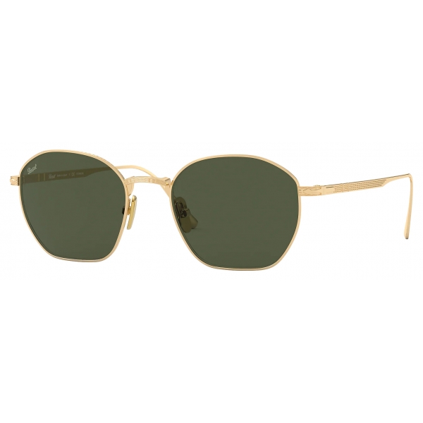Persol - PO5004ST - Gold / Green - Sunglasses - Persol Eyewear