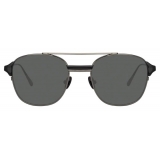 Linda Farrow - Reed Square Sunglasses in Nickel - LFL1042C3SUN - Linda Farrow Eyewear