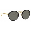 Linda Farrow - Occhiali da Sole Angolare Reynolds in Nero - LFL1052C2SUN - Linda Farrow Eyewear