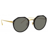 Linda Farrow - Occhiali da Sole Angolare Reynolds in Nero - LFL1052C2SUN - Linda Farrow Eyewear