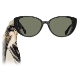 Linda Farrow - Sarandon Cat-Eye Sunglasses in Black - LFL986C1SUN - Linda Farrow Eyewear