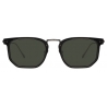 Linda Farrow - Occhiali da Sole D-Frame Saul in Nero e Nichel - LFL1113C5SUN - Linda Farrow Eyewear