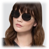 Linda Farrow - Occhiali da Sole Angolare Tyler in Cenere - LFL1084C3SUN - Linda Farrow Eyewear