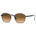 Persol - PO5004ST - Blu Navy Spazzolato / Marrone Sfumato - Occhiali da Sole - Persol Eyewear