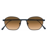 Persol - PO5004ST - Blu Navy Spazzolato / Marrone Sfumato - Occhiali da Sole - Persol Eyewear