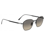 Persol - PO5004ST - Matte Black / Grey Gradient - Sunglasses - Persol Eyewear